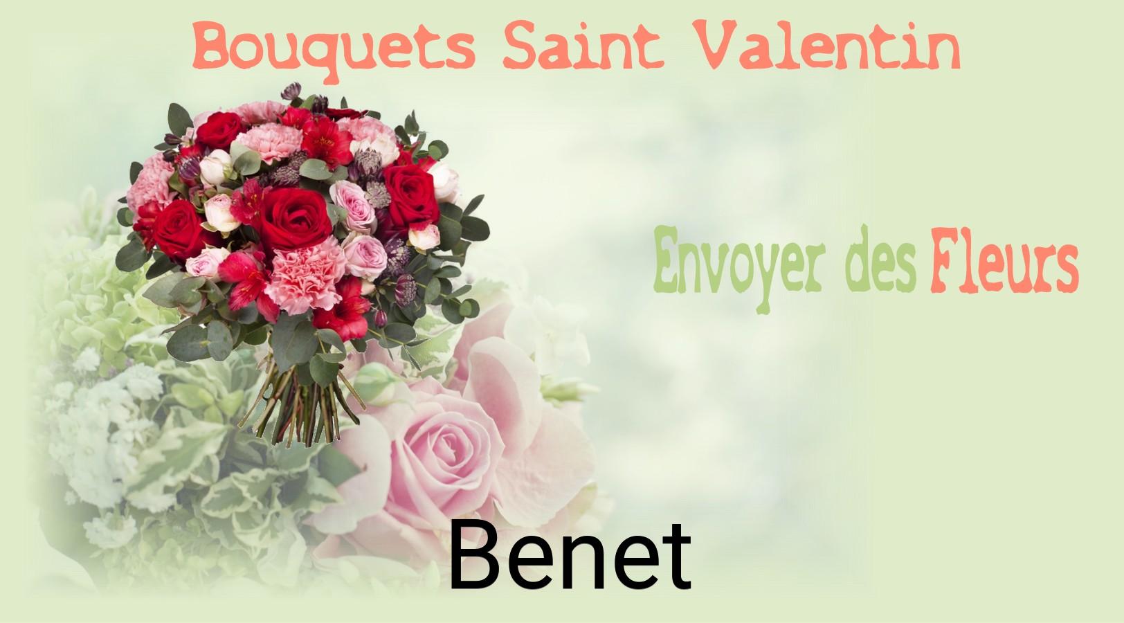 Roses de Saint-Valentin livrées à Benet